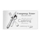 Services de restauration professionnelle Étiquette (Devant)