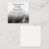 Services de sécurité Carte de visite d'empreintes (Devant / Derrière)