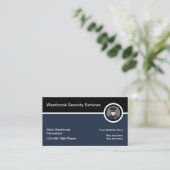 Services de sécurité Cartes de visite modernes (Debout devant)