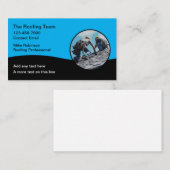 Services de toiture de maison Cartes de visite mod (Devant / Derrière)