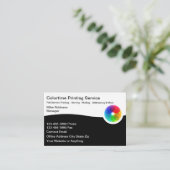Services d'impression commerciale Cartes de visite (Debout devant)