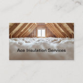 Services d'isolation Cartes de visite de contact (Devant)