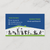 Services Handyman, carte de visite d'entretien à d (Devant)