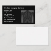 Services Médicales de radiologie d'imagerie Cartes (Devant / Derrière)