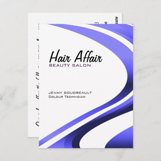 Services offerts ~ Carte postale (Devant / Derrière)