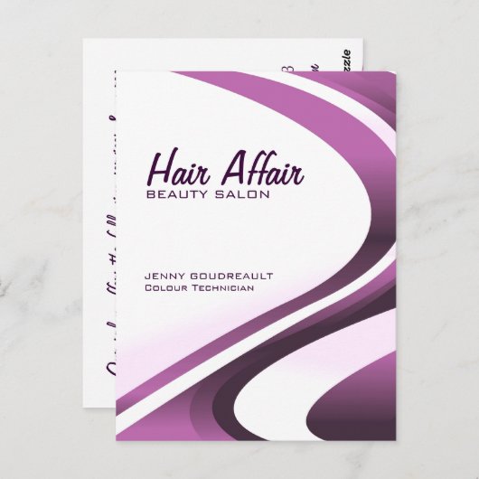 Services offerts ~ Carte postale (Devant / Derrière)