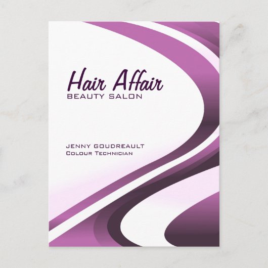 Services offerts ~ Carte postale (Devant)