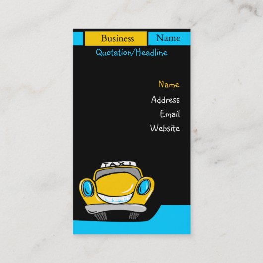 Services personnels de transport - carte de visite (Devant)