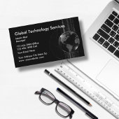 Services technologiques Cartes de visite modernes