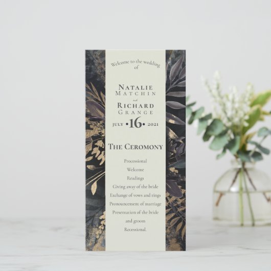 Servicevolgorde, programma Slate & Grey Gilded (Staand voorkant)