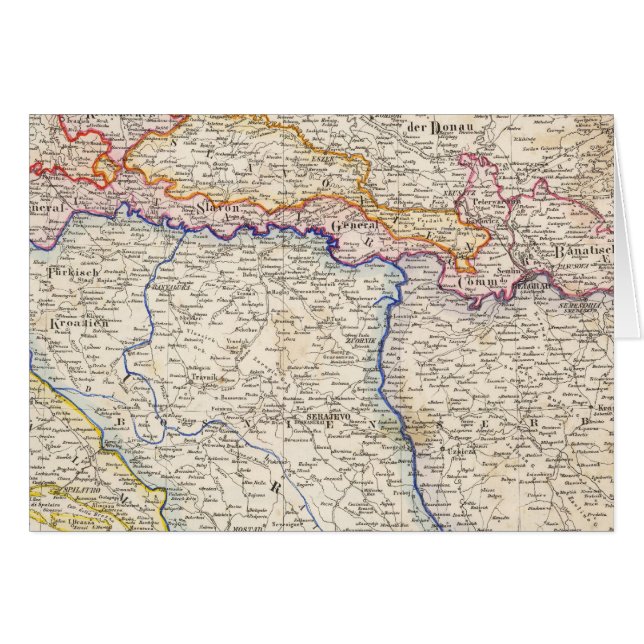 Servië, Bosnië (Voorkant Horizontaal)