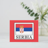Servië Briefkaart (Staand voorkant)