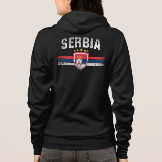 Servië Hoodie (Achterkant)
