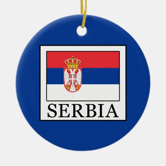 Servië Keramisch Ornament (Voorkant)