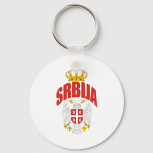 Servië Latijn Sleutelhanger