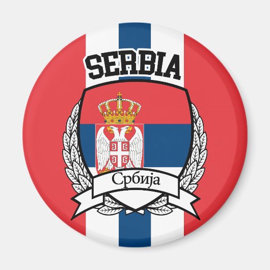 Servië Magneet (Voorkant)