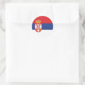 SERVIË RONDE STICKER (Tas)