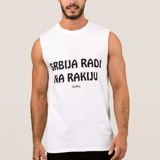 SERVIË RUNST OP RAKIJA T-SHIRT