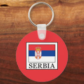 Servië Sleutelhanger (Voorkant)