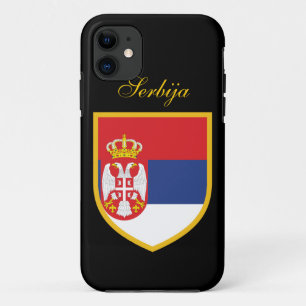Servië-Vlag iPhone 11 Hoesje