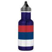 Servië Vlag Liberty Bottle Waterfles (Rechts)