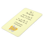 Servies Restaurant Advertentie Custom Magnet Magneet (Linkerzijde)