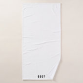 Serviette (Serviette de bain)