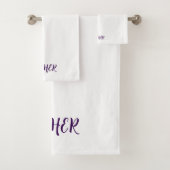 Serviette (En situation)