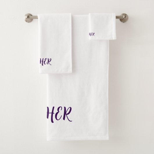 Serviette (En situation)