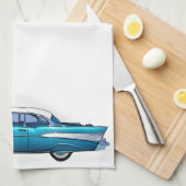 Serviette 1957 de cuisine classique de Chevy (Quart Plié)