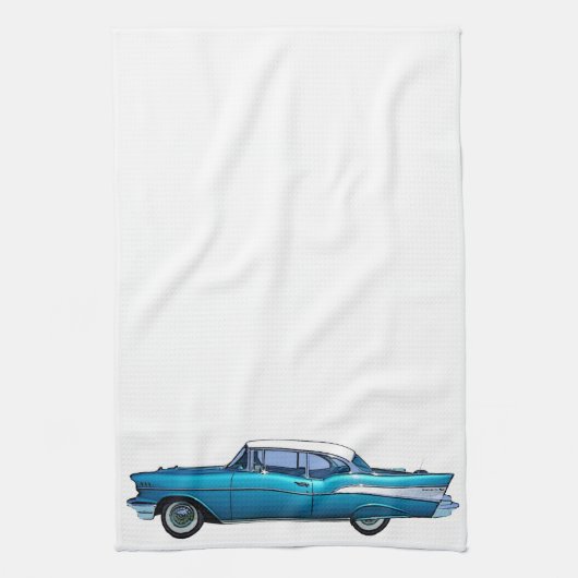 Serviette 1957 de cuisine classique de Chevy (Vertical)