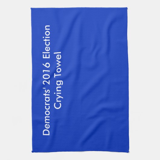 Serviette 2016 pleurante d'élection (Vertical)