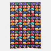 Serviette À Dish À Boules De Soirées Numérotées Et (Vertical)