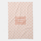 Serviette à la mode personnalisée avec un design à (Vertical)