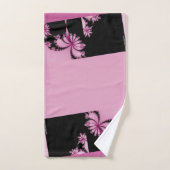 Serviette à l'eau de rose Fractal Garden (Serviette à main)