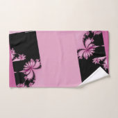 Serviette à l'eau de rose Fractal Garden (Serviette à main)