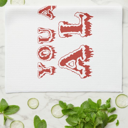 serviette à main ALIBI (Plié)