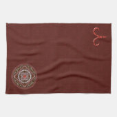 Serviette à main Aries Mandala (Horizontal)