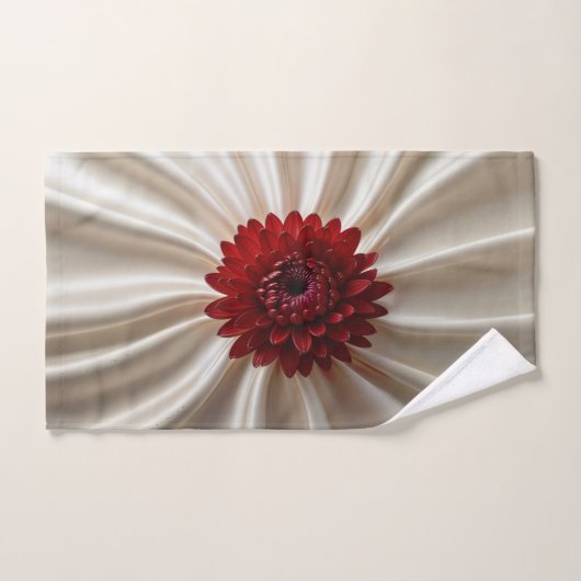 Serviette à main aux couleurs japonaises (Serviette à main)