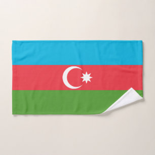 Serviette à main avec Drapeau d'Azerbaïdjan