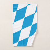 Serviette à main avec Drapeau de Bavière, Allemagn (Serviette à main)