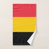 Serviette à main avec Drapeau de Belgique (Serviette à main)