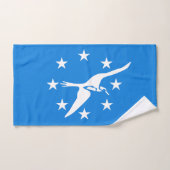 Serviette à main avec Drapeau de Corpus Christi Ci (Serviette à main)