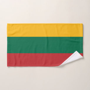Serviette à main avec Drapeau de Lituanie