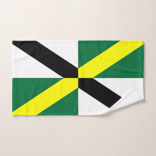 Serviette à main avec Drapeau de Monterey City, US
