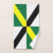 Serviette à main avec Drapeau de Monterey City, US (Serviette à main)