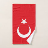Serviette à main avec Drapeau de Turquie (Serviette à main)