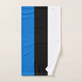 Serviette à main avec Drapeau d'Estonie (Serviette à main)