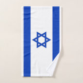 Serviette à main avec Drapeau d'Israël (Serviette à main)