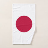 Serviette à main avec Drapeau du Japon (Serviette à main)